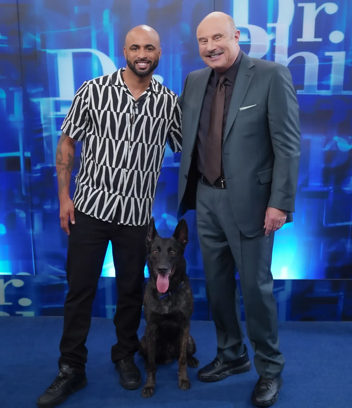Dr. Phil with Cali K9